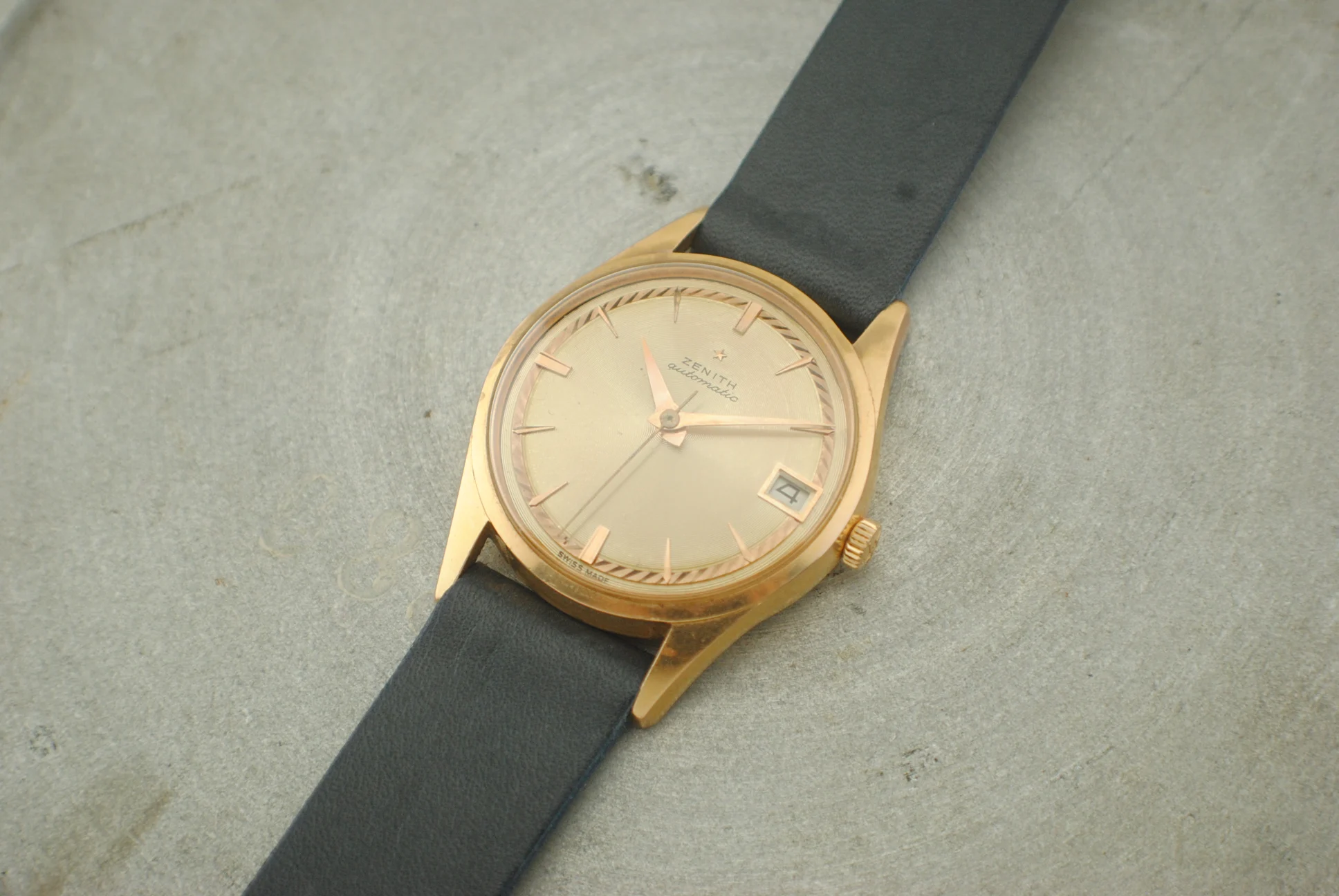 Zenith 18K Rose Gold Automatic — Concentric Dial
